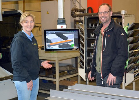 Anna Wessman Karlsson, kvalitetsansvarig, och Peter Andreasson, vd