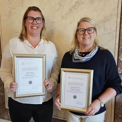 Linda Olofsson och Lena André Olsson