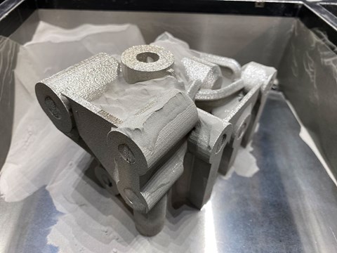 3D-printat ventilblock