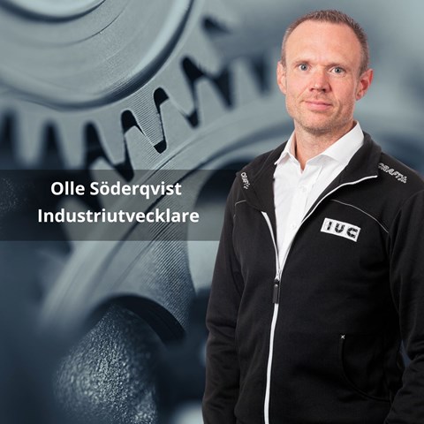 Olle Söderqvist, industriutvecklare IUC Väst