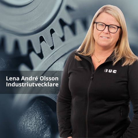 Lena André Olsson, industriutvecklare IUC Väst