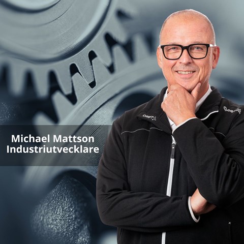 Michael Mattsson, industriutvecklare IUC Väst