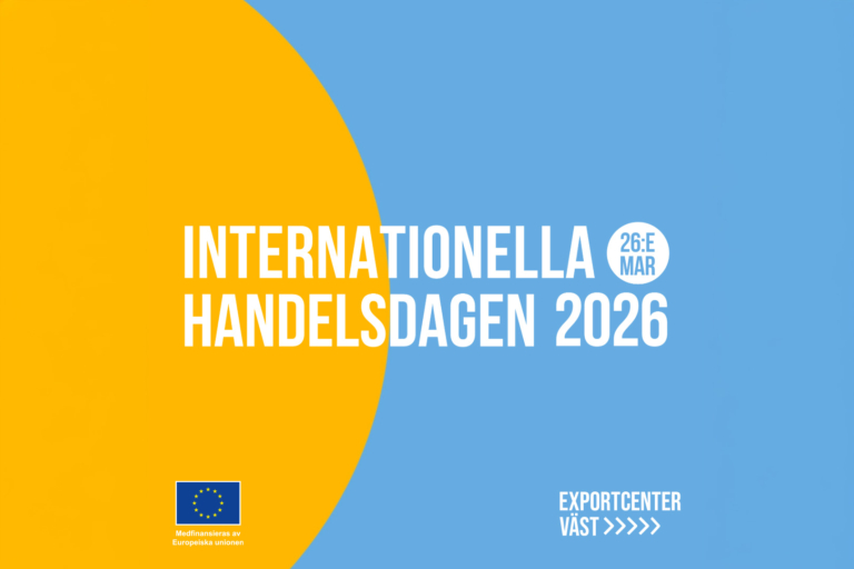 Internationella Handelsdagen 2026 – Exportcenter Väst och global handel