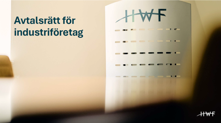Fokusgrupp: Avtalsrätt för industriföretag