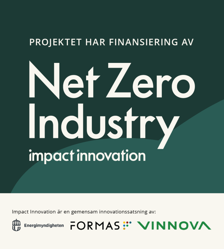 SVAN finansieras av Net Zero Industry inom Impact Innovation.