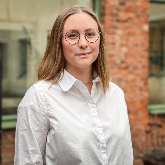 Porträtt av Anna Simmons från CSR Västsverige.
