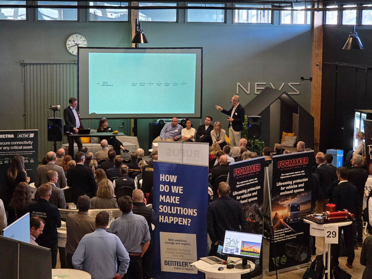Deltagare på Pop-Up Meeting Arena Automotive & Defence i Trollhättan.
